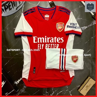 Áo Đấu ARSENAL 2021/22 ⚡Freeship⚡ Bộ Quần Áo Bóng Đá Arsenal Mùa 2021/22 Hàng Gai Thái Cao Cấp  - Cam kết 100% Y Hình