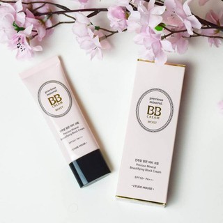 [Rẻ vô địch] Kem nền BBCream của Etud.e Hous.e Precious Mineral Beautifying Block Cream SPF50+ PA+++