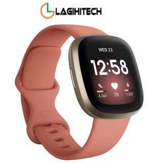 Đồng hồ thông minh Fitbit Versa 3 - Hàng Chính Hãng FPT (Bảo Hành 12 Tháng)