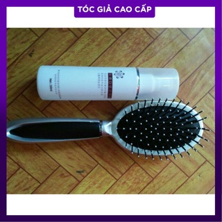 Compo lược chải tóc giả salon và xịt dưỡng