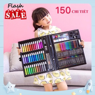 Bộ bút màu 150 chi tiết cho bé yêu