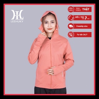 Áo chống nắng nữ 1 lớp chất vải thông hơi thun lạnh cao cấp thoáng mát chống tia uv siêu tốt