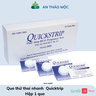 Que thử thai nhanh,phát hiện thai sớm chính xác.Que thử thai Quickstrip.anthaomoc