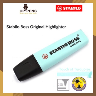 Bút dạ quang Stabilo Boss Original Highlighter - Màu xanh dương pastel (Touch of Turquoise)