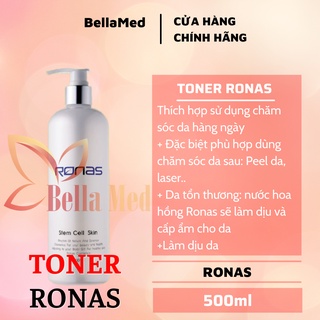 Nước hoa hồng toner tế bào gốc ronas chính hãng Hàn Quốc 500ml