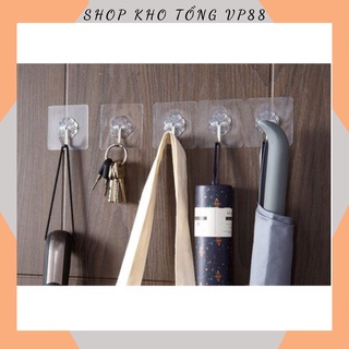 MÓC DÁN TƯỜNG SIÊU DÍNH TRONG SUỐT 88037 shop kho tổng