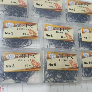 lưỡi câu cá chinu hộp 100 lưỡi