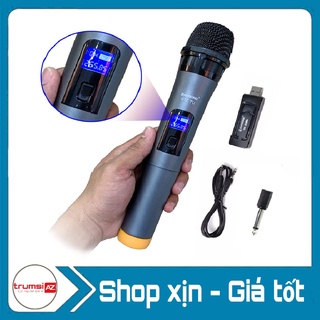 Micro Karaoke V12 Màn Hình LCD (Đen)