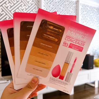 Vỉ Sample Kem Che Khuyết Điểm 6 ô BeautyBlender Bounce