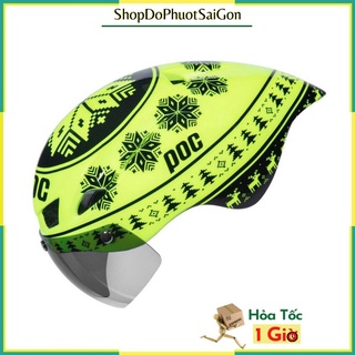 Mũ xe đạp, xe máy POC 01 bông tuyết - Nón thể thao