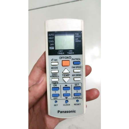 remote điều khiển máy lạnh pana e-ion