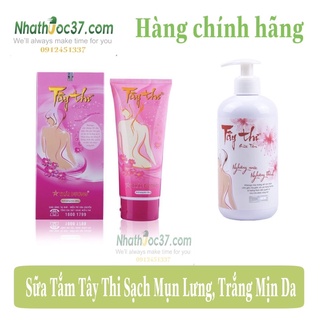 Sữa tắm Tây Thi sạch mụn lưng, trắng mịn da