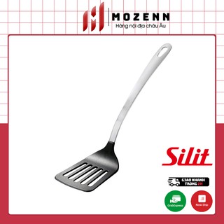 Xẻng lật thức ăn Silit có rãnh chịu nhiệt nhập Đức - Thìa lật đồ ăn