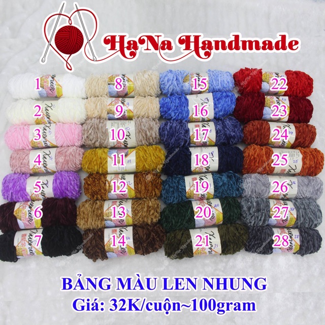 Len nhung 37k/cuộn