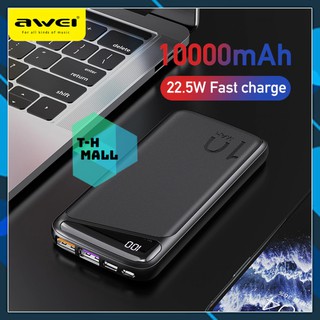 Sạc Dự Phòng Awei 10000mAh P103K QC 22.5W PD 18w