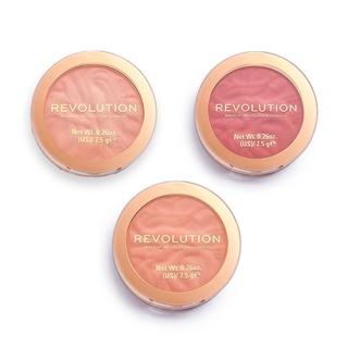 Má Hồng Revolution Blusher Reloaded Make Up màu sắc tươi tắn trẻ trung, mịn màng bám lâu - CHÍNH HÃNG