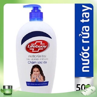 Nước rửa tay Lifebuoy Chăm sóc da chai 500g