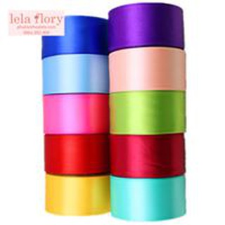 Ruy băng lụa thường bản 5cm (Cây 4 cuộn) - RUY0020