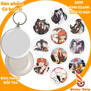20/640 MẪU> Huy hiệu móc khóa phim Anime Ma đạo Tổ Sư, phim hoạt hình Mystic messenger, Touken Ranbu,Thiên quan tứ phúc