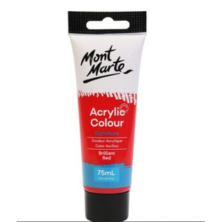 [Bảng 1/2] Màu vẽ Acrylic, Mont Marte, 75ml/tuýp
