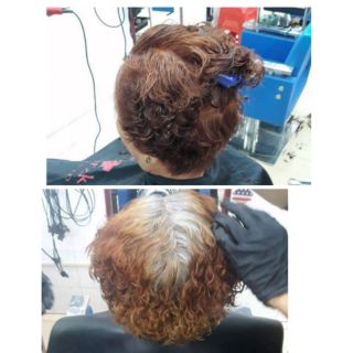 Thuốc nhuộm tóc phủ bạc màu Nâu socola + tặng kèm oxj