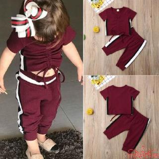 [ FAS ] Set quần áo thể thao cho bé gái