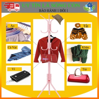 (Chọn Màu ) Cây Treo Mũ, Nón, Túi Ví Tiện Lợi, Dễ Dàng Lắp Giáp