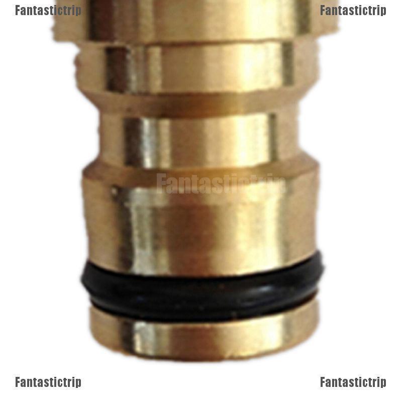 Đầu nối ống nước bằng đồng thau nhanh 1 / 2 " 3 / 4 "