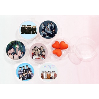 Bộ tẩy GOT7 ITZY MAMAMOO RED VELVET kèm hộp TI1 hộp gôm cute tẩy idol kpop