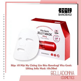 Hộp 10 Mặt Nạ Chống Lão Hóa Banobagi Vita Genic Lifting Jelly Mask 10x30ml
