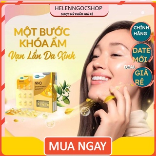 Vitamin E  dưỡng da NNO mịn da, chống lão hóa, chống oxy hóa, giảm nám xạm da, đồi mồi, cung cấp ẩm cần thiết cho da