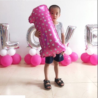 Bóng nhôm số 1 size đại 70cm nhiều màu