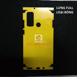 Dán PPF bóng, nhám cho Vsmart Live 4 màn hình, mặt lưng, full lưng viền siêu bảo vệ