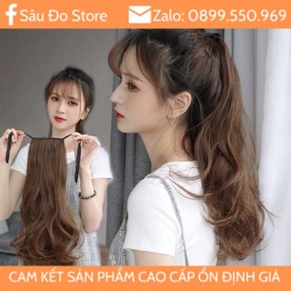Buộc tóc xoăn nhẹ 3 độ dài đa dạng và 4 bảng màu cho nữ sỉ toàn quốc