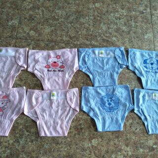 Sỉ quần đóng bỉm leo vải cotton chải kỹ in hình size từ 1-3