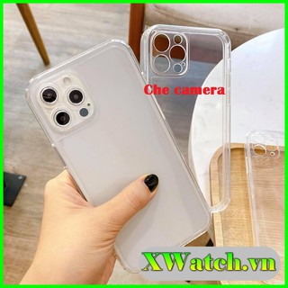 Ốp Silicon iPhone 12 12 PRO MAX / X / Xs / xs max / 6 -7 -8 / 6P 7P 8P / x - xs / xs max... Trong Suốt