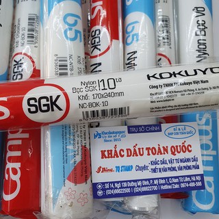 Nylon bọc vở, bọc sách giáo khoa Campus