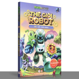 Sách - Thế Giới Robot - Tập 2: Mê Cung Robot (Trái cây đại chiến Zombie)