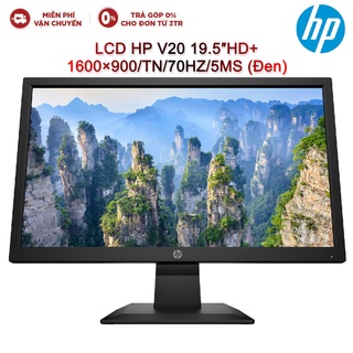 [ELHP500 giảm 8% max 500K] Màn hình máy tính LCD HP V20 19.5″HD+ 1600×900/TN/70HZ/5MS (Đen)