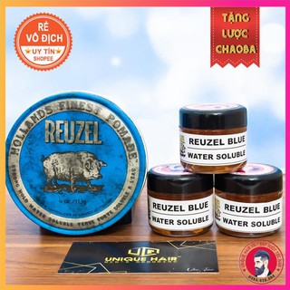 Chiết Dùng Thử : Sáp vuốt tóc Reuzel Blue pomade  ! Travel Size 10-20-30g