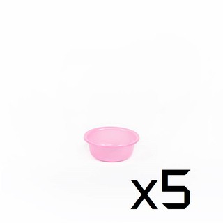 Bộ 5 Thau nhựa Duy Tân 2T4 ( Màu sắc ngẫu nhiên )