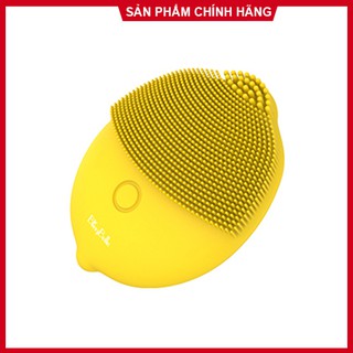 Máy rửa &amp; massage mặt silicon Blingbelle Lemon