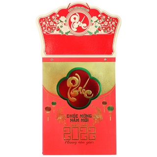 Lịch 52 Tuần + Bảng Treo Metalize Chữ Phúc - Trí Đức TĐ19 - Hoa Nghệ Thuật