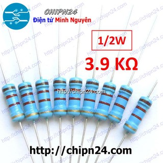 [20 CON] Điện Trở 3K9 1/2W