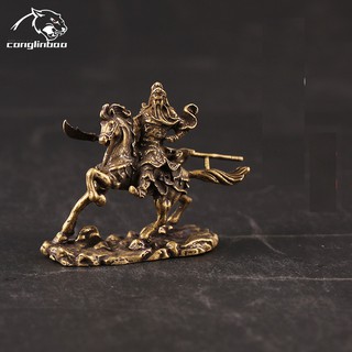 Tượng Quan Vân Trường Cưỡi Ngựa Đồng Đúc Nguyên Khối