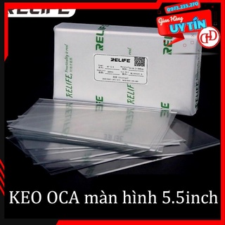 Sét 50 tấm keo OCA RELIFE CHÍNH HÃNG cho i.Phone 6P/6SP/7P/8P - 5.5inch