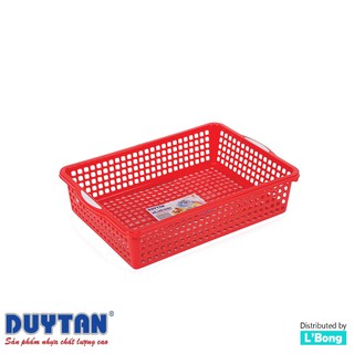 Rổ nhựa chữ nhật 2T6 (26 cm) Duy Tân
