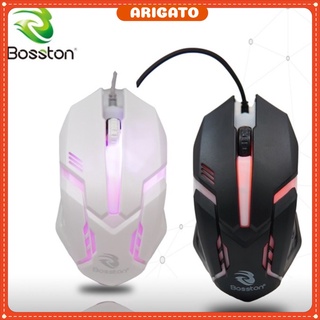 Chuột gaming có dây đèn led đổi màu Zornwee L200 Boston Golden Fiel cực đẹp chuột game thủ cực ngầu cho máy tính laptop