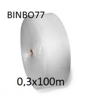 Cuộn bóng khí mini.03x100m_màng xốp hơi._xốp nổ.