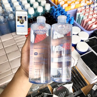 {Thanh Lý} Nước Tẩy Trang Missha Super Aqua Ultra Hyalron Cleansing Water 500ml